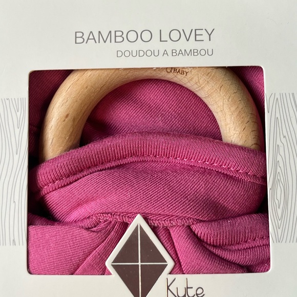 Kyte Baby Bamboo Sangria Lovey Retired Colour New in Box - Picture 4 of 4